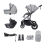 Babymore Chia Travel System Coco with Base - Pearl Grey