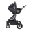 Babymore Chia Travel System Pecan with Base - Midnight Blue