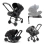 Doona X Recline Car Seat & Stroller with Isofix Base Bundle - Nitro Black