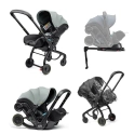 Doona X Recline Car Seat & Stroller with Isofix Base Bundle - Dusty Sage