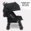 My Babiie MB12 Lightweight Twin Stroller - Black (MB12BL)