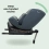 My Babiie Spin Group 0+/1/2/3 i-Size Isofix Car Seat - Slate Blue (MBCSSPINCH)