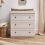 Silver Cross Bromley White 3 Piece Furniture Set - White