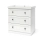 Silver Cross Bromley White 3 Piece Furniture Set - White