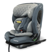 My Babiie MBCS123 i-Size (76-150cm) Car Seat - Slate Blue/charcoal (MBCS123BCH)