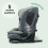 My Babiie Group 1/2/3 i-Size Car Seat - Charcoal (MBCS123BCH)