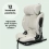 My Babiie Group 1/2/3 i-Size Car Seat - Oatmeal (MBCS123BOM)