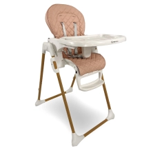 My Babiie Deluxe Highchair - Quilted Pink (MBHC11QP)