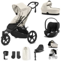 Cybex Avi Spin Luxury Cloud T Bundle - Seashell Beige/Black