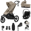 Cybex Avi Spin Luxury Cloud T Bundle - Almond Beige/Black