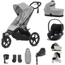 Cybex Avi Spin Luxury Cloud T Bundle - Fog Grey/Black