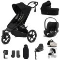 Cybex Avi Spin Luxury Cloud T Bundle - Moon Black/Black