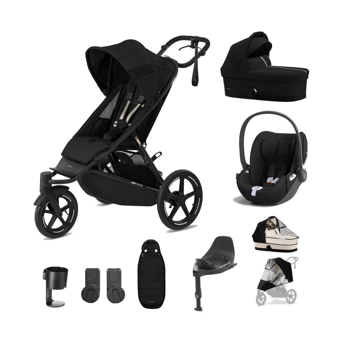 Cybex Avi Spin Luxury Cloud T Bundle