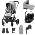 Cybex Balios S Lux Cloud T Luxury Bundle - Lava Grey