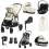 Cybex Gazelle S 8 Piece Bundle with Cloud G i-Size Car Seat - Seashell Beige/Taupe