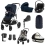 Cybex Gazelle S 8 Piece Bundle with Cloud G Car Seat- Ocean Blue/Silver