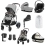 Cybex eGazelle S 8 Piece Bundle with Cloud G i-Size Car Seat - Stone Grey/Silver