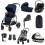 Cybex eGazelle S 8 Piece Bundle with Cloud G i-Size Car Seat - Ocean Blue/Silver