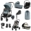 Cybex eGazelle S 8 Piece Bundle with Cloud G i-Size Car Seat - Stormy Blue/Taupe