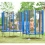 Plum Play Junior Springsafe Trampoline & Enclosure - Blue