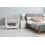 Shnuggle Air 2in1 Bedside Crib / Cot With Air Cot Mattress-Stone Grey