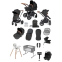 Ickle Bubba Stomp Luxe 14pc Everything You Need BRITAX I-SIZE Travel & Home Bundle (Exclusive to Kiddies Kingdom)