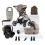 Silver Cross Reef Special Edition with First Bed Folding Carrycot & Ultimate Pack - Frappe