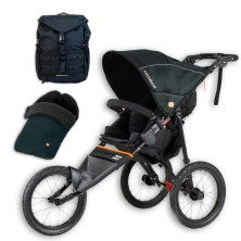 Out 'n' About Nipper Sport V5 Adventure Bundle - Summit Black