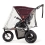 Out 'n' About Nipper V5 All Terrain Pushchair Adventure Bundle - Bramble Berry Red