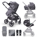 miniuno TouraGo 2in1 Travel System - Anthracite