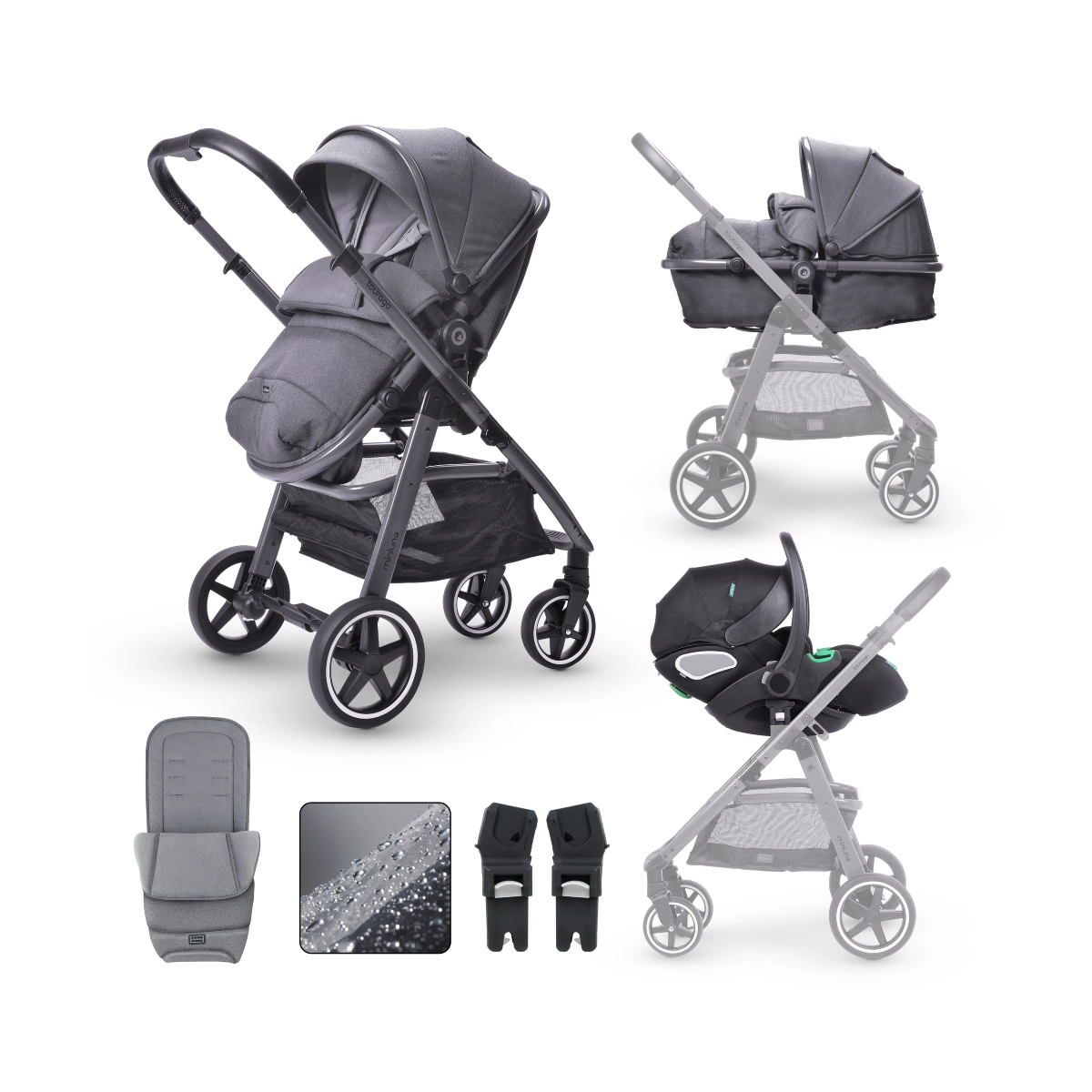 miniuno TouraGo 2in1 Travel System