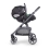 miniuno TouraGo Bundle Package with Stay Close Crib & Yumo MultiPlus Highchair - Anthracite