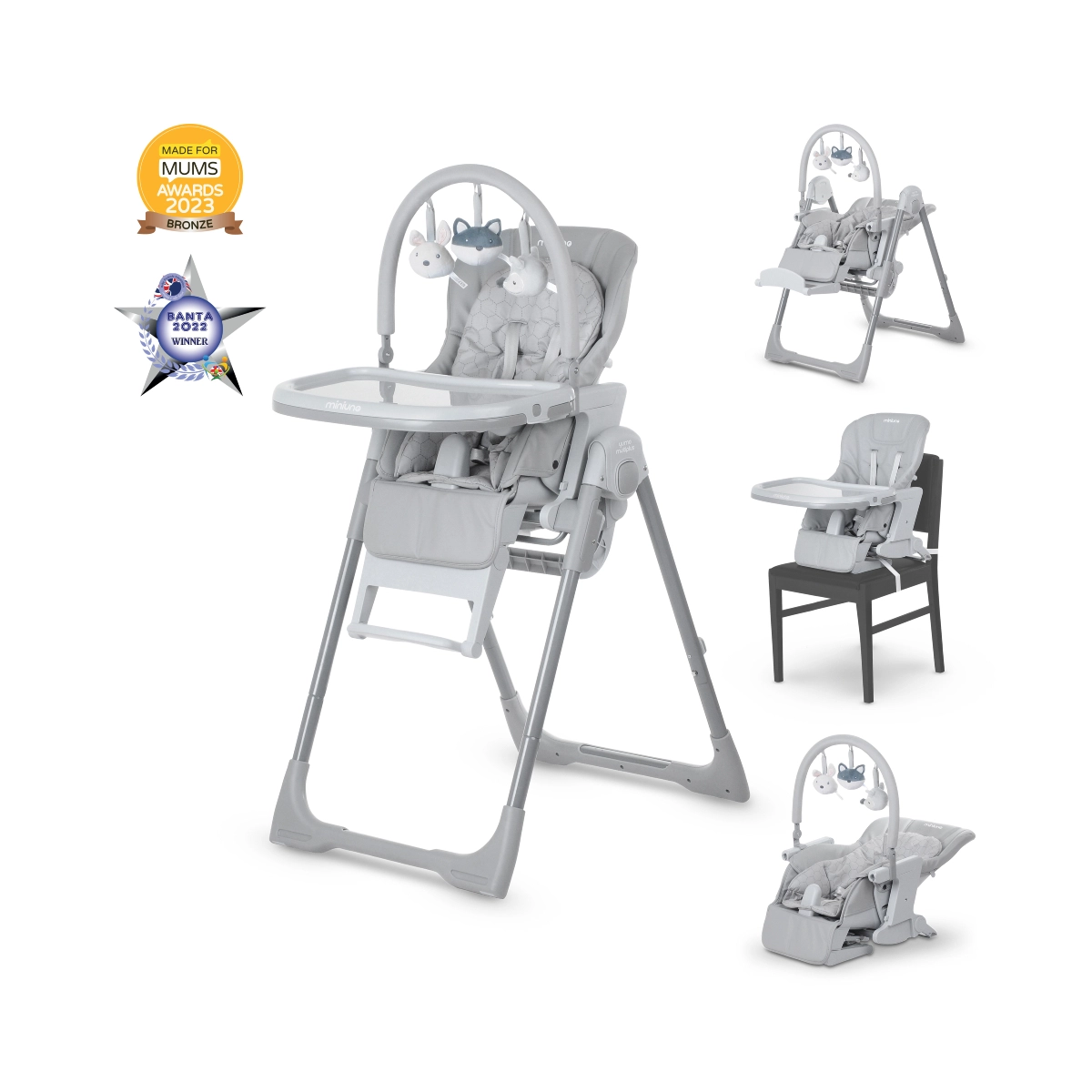 Miniuno Yumo MultiPlus 4in1 Highchair