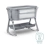 Miniuno StayClose Co-Sleeper Crib - Grey