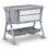 Miniuno StayClose Co-Sleeper Crib - Grey