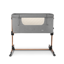 Amana CuddleClose Crib - Pebble Grey (Bounty M)