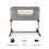 Amana CuddleClose Crib - Pebble Grey