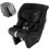 Britax Römer Safe-Way M Group 1/2 Car Seat - Space Black + Free Leg Spacer Worth £24.99!