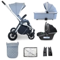 My Babiie MB450i Samantha Faiers 3 in 1 Travel System - Steel Blue (MB450iBS)