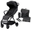 Bababing Ori Compact Stroller with Sorm Backpack Changing Bag - Almond/Black