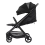 Bababing Ori Compact Stroller with Sorm Backpack Changing Bag - Almond/Black