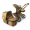 Bugaboo Fox 5 Complete Pushchair Noir Limited Edition - Amber Glow