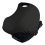 Dooky Car Seat Hoody - Plain Black