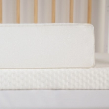 CuddleCo Lullaby Hypoallergenic Bamboo Foam Cot Bed Mattress - Natural White