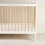 CuddleCo Lullaby Hypoallergenic Bamboo Foam Cot Mattress - Natural White