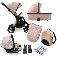 My Babiie MB450i Billie Faiers 3 in 1 Travel System - Pastel Pink (MB450iPP)