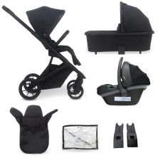 My Babiie MB500i Billie Faiers iSize Travel System - Obsidian Black (MB5002OB)