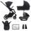 My Babiie MB500i Billie Faiers iSize Travel System - Twighlight Gunmental (MB5002OB)