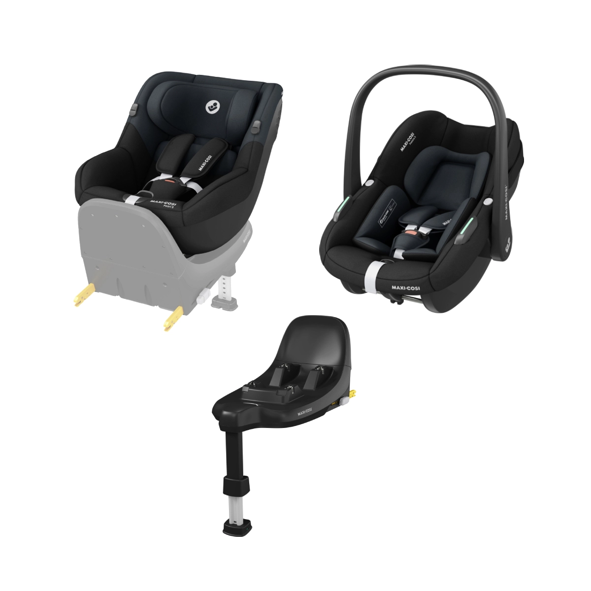 Maxi Cosi Pebble S Pearl S i-Size Car Seat Bundle