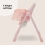 My Babiie Luxe Highchair - Pink (MBHC9)